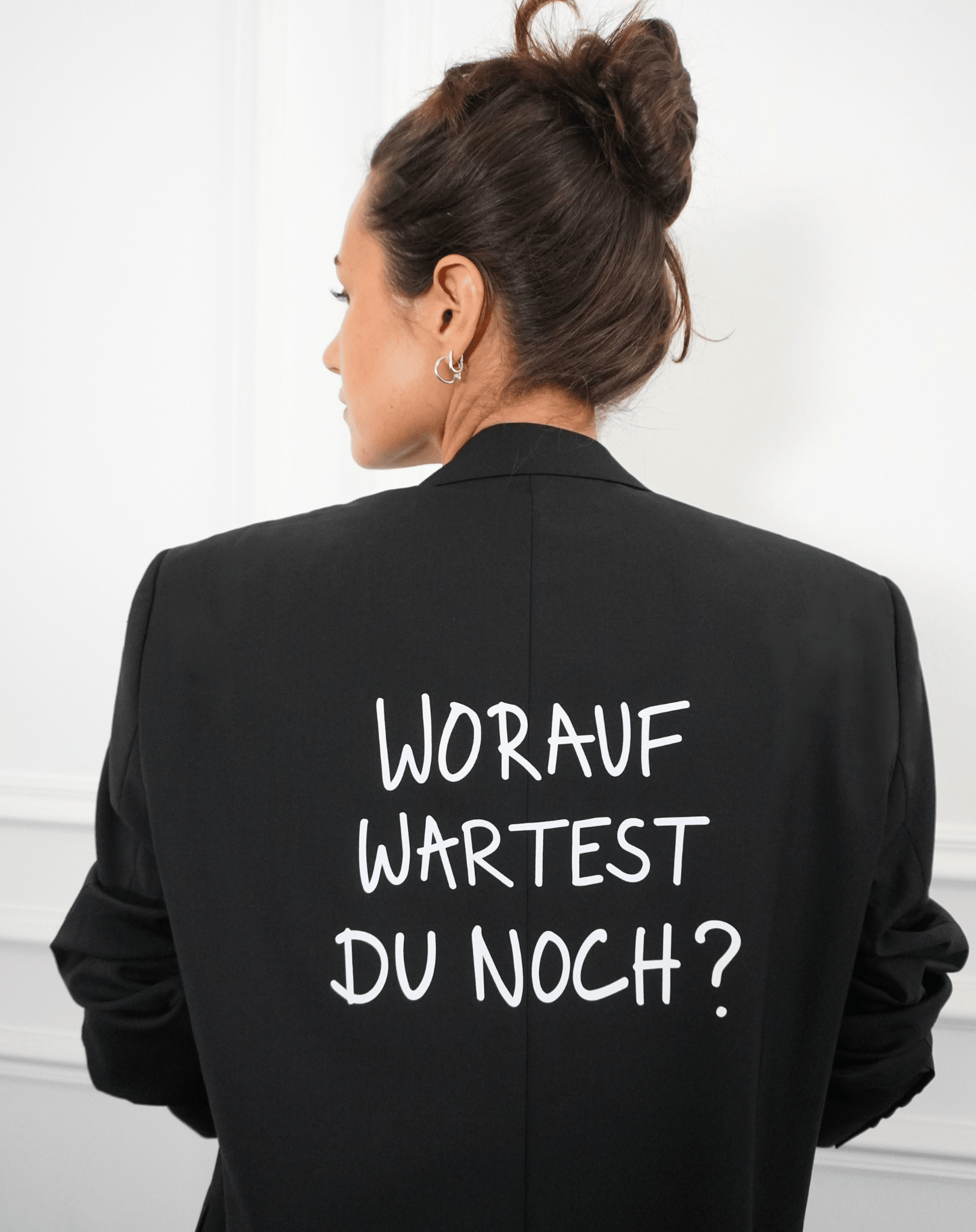 Worauf wartest du noch? Upcycled Blazer - OBLIVIOUS?
