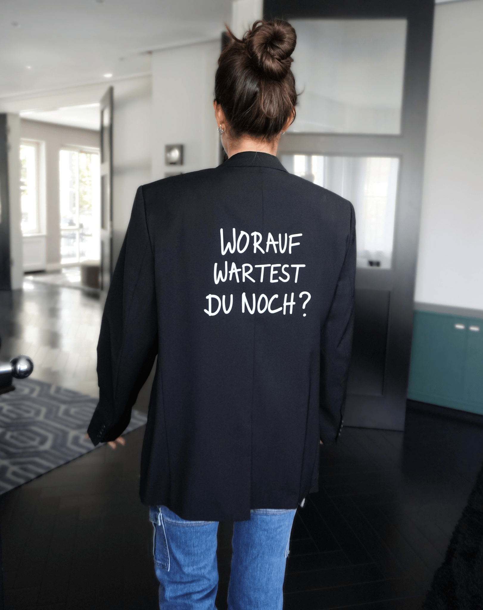 Worauf wartest du noch? Upcycled Blazer - OBLIVIOUS?