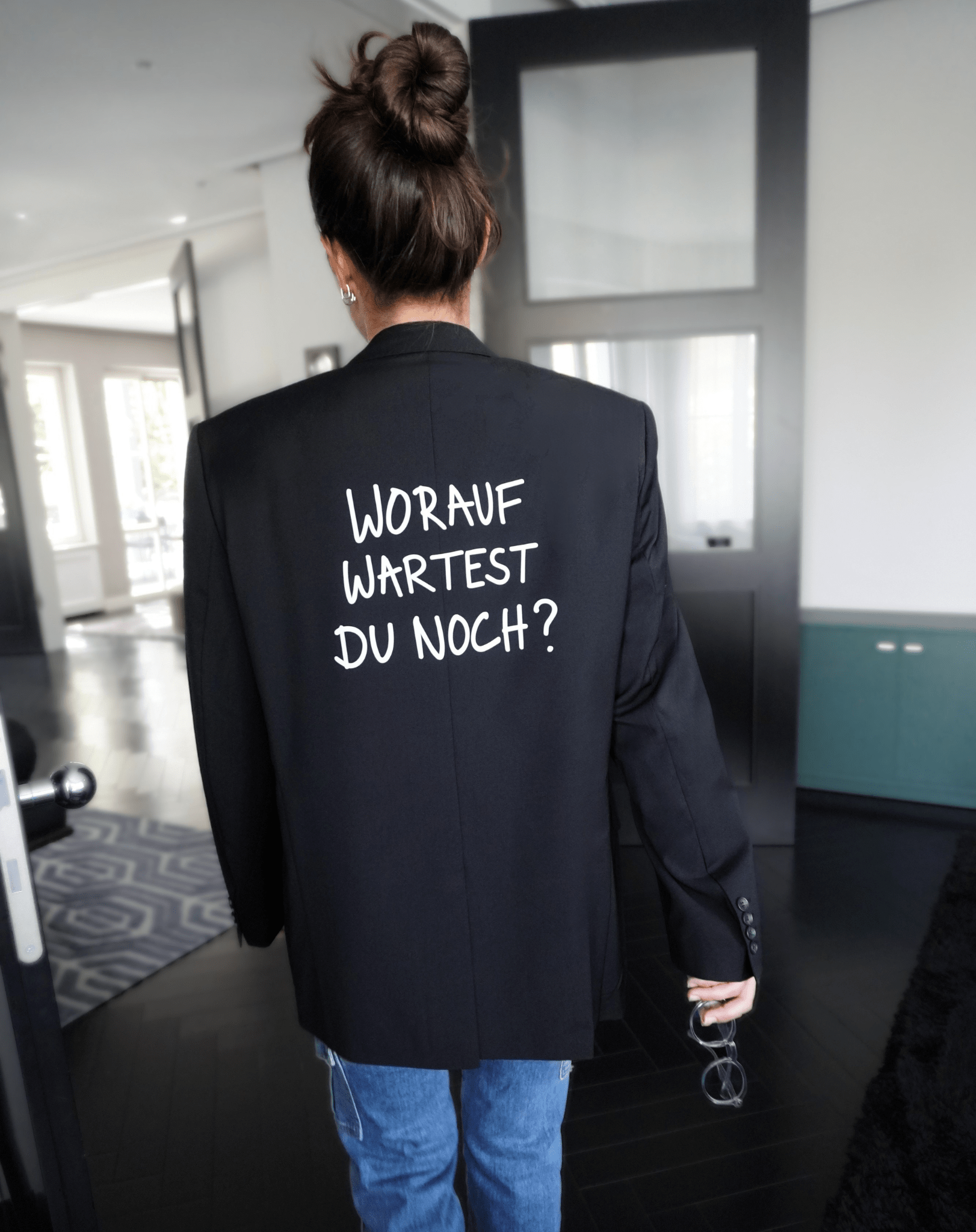 Worauf wartest du noch? Upcycled Blazer - OBLIVIOUS?