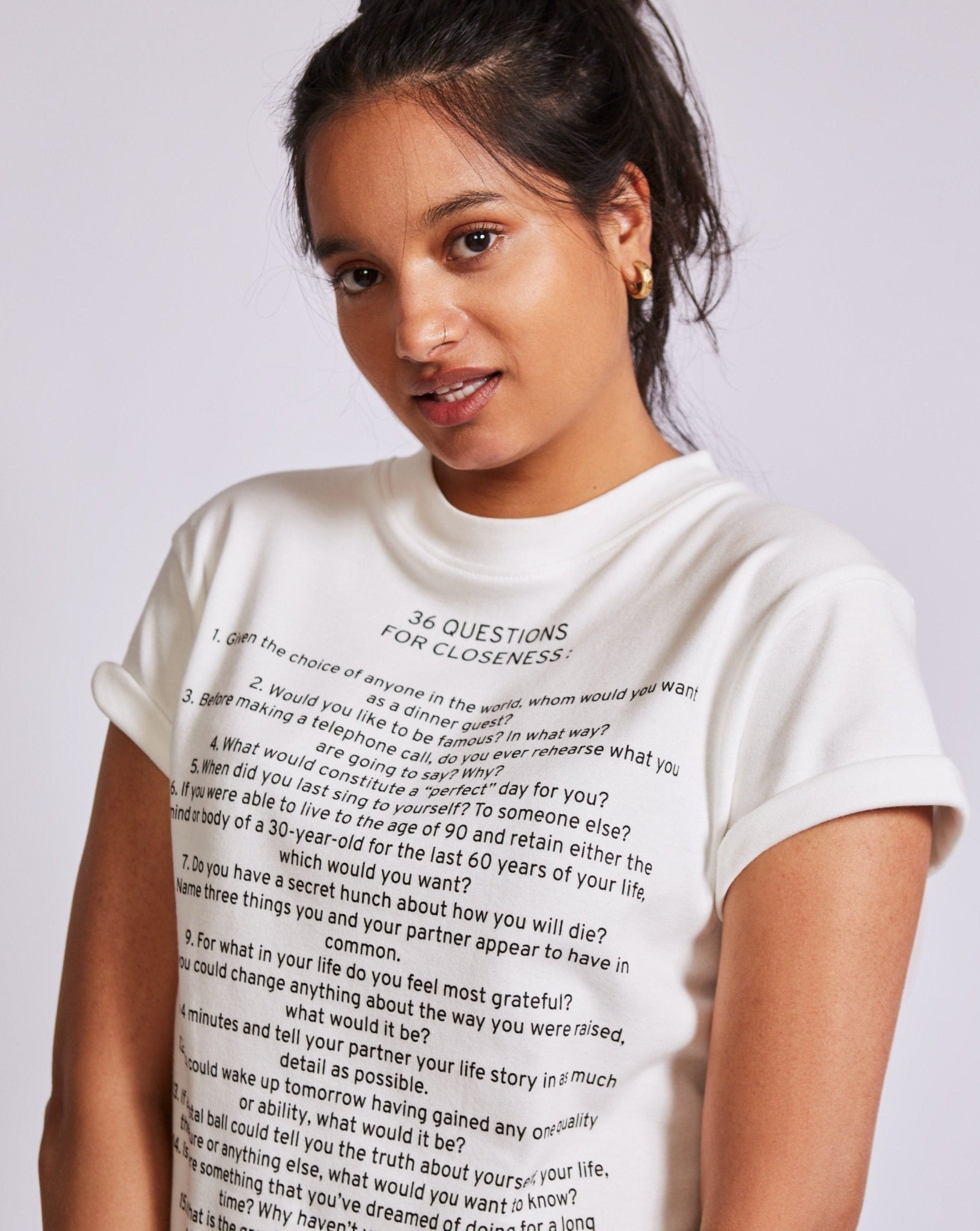 36 Questions for Closeness Boxy T-Shirt - OBLIVIOUS?