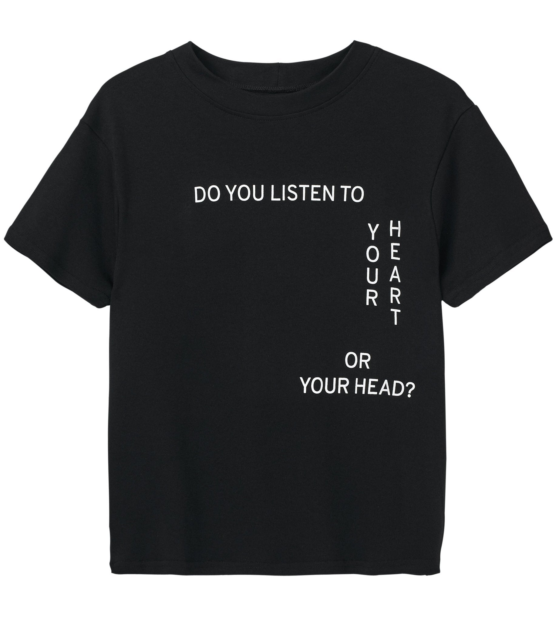 Do you listen to your heart or your head? Boxy T-Shirt - OBLIVIOUS?