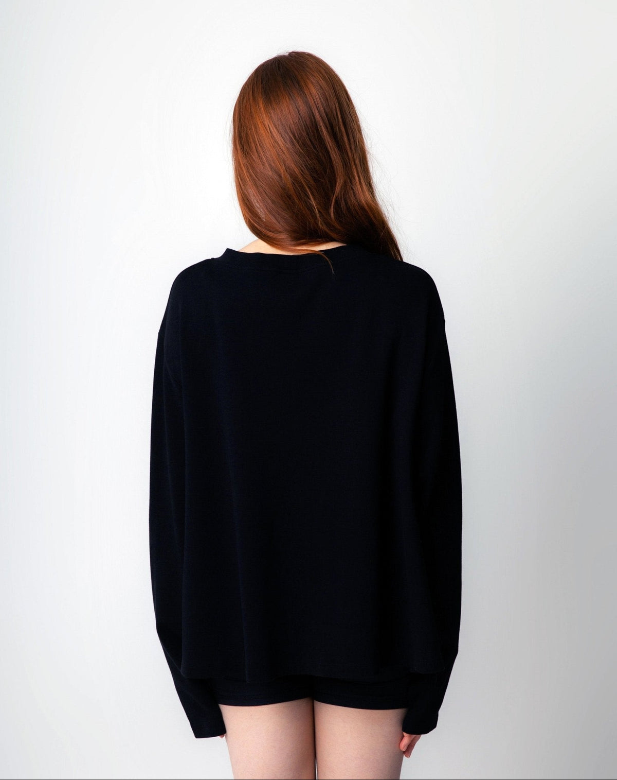 What if we take it one day at a time? Black Flowy Long Sleeve - OBLIVIOUS?