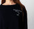What if we take it one day at a time? Black Flowy Long Sleeve - OBLIVIOUS?