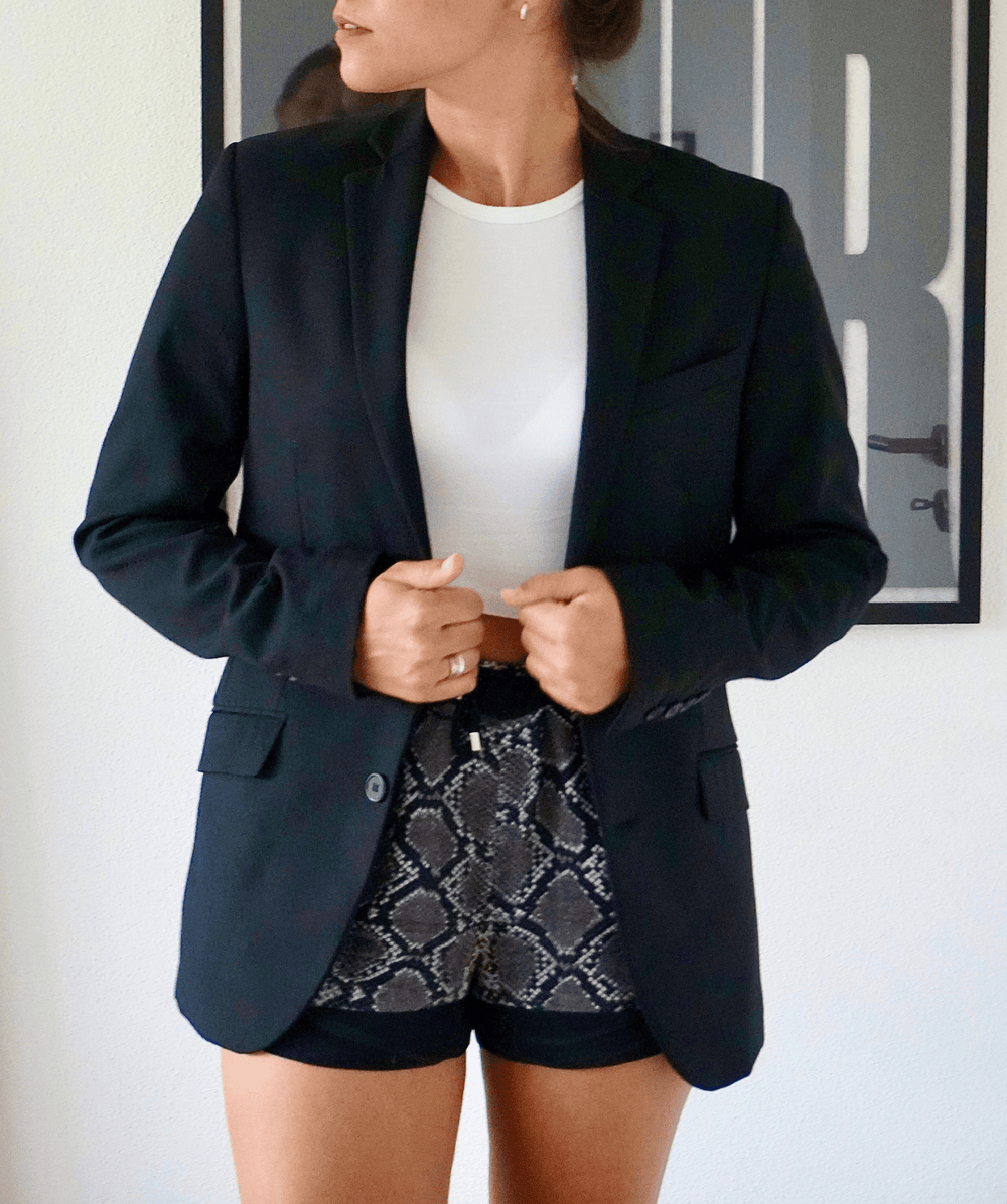 Where will I end up today? Upcycled Blazer
