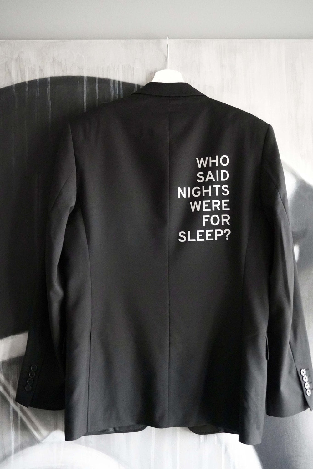 Who said nights were for sleep? Reflektierender Upcycled Blazer