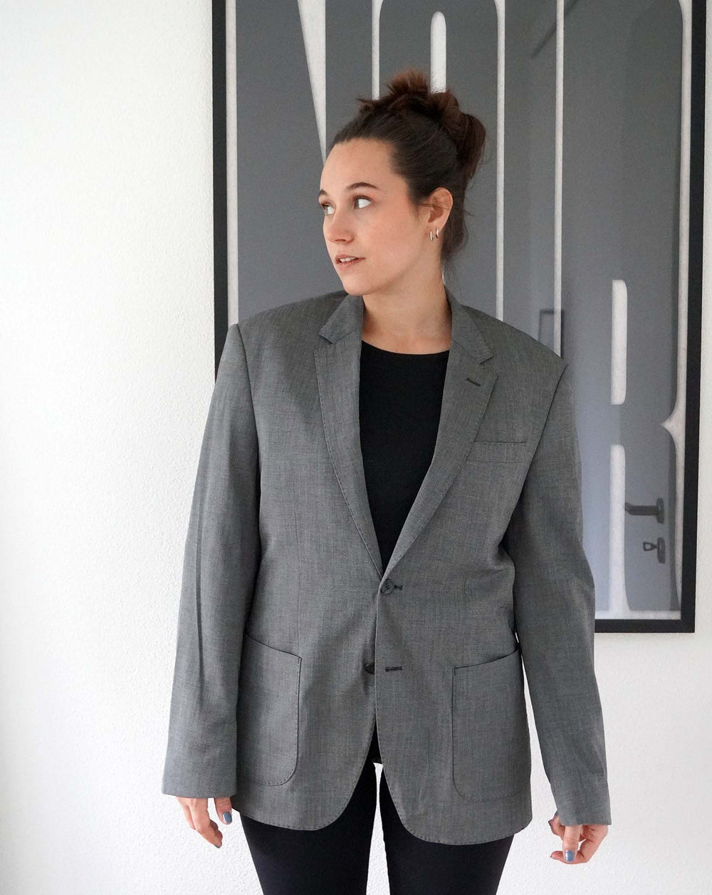 Who said nights were for sleep? Reflektierender Upcycled Blazer
