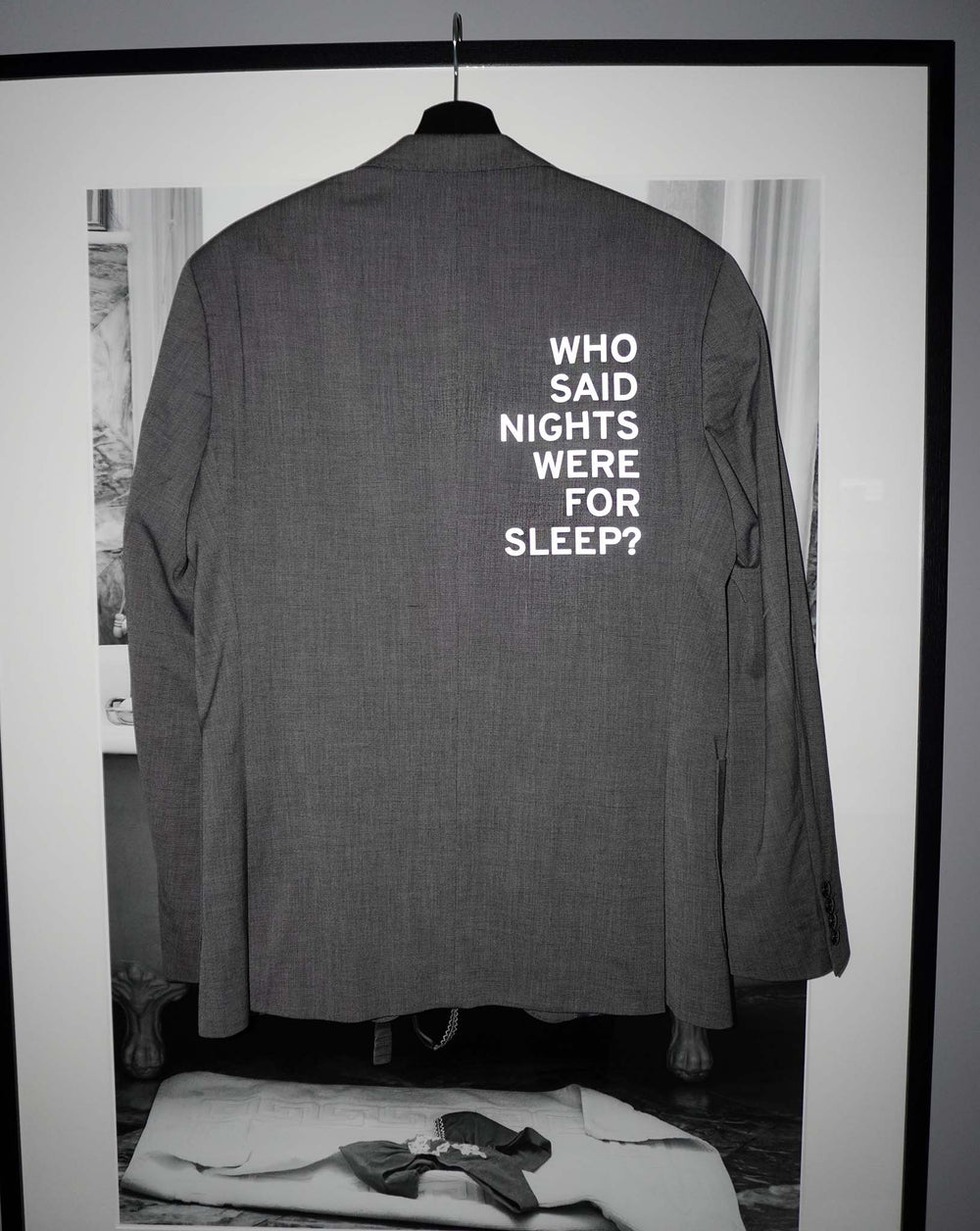 Who said nights were for sleep? Reflektierender Upcycled Blazer